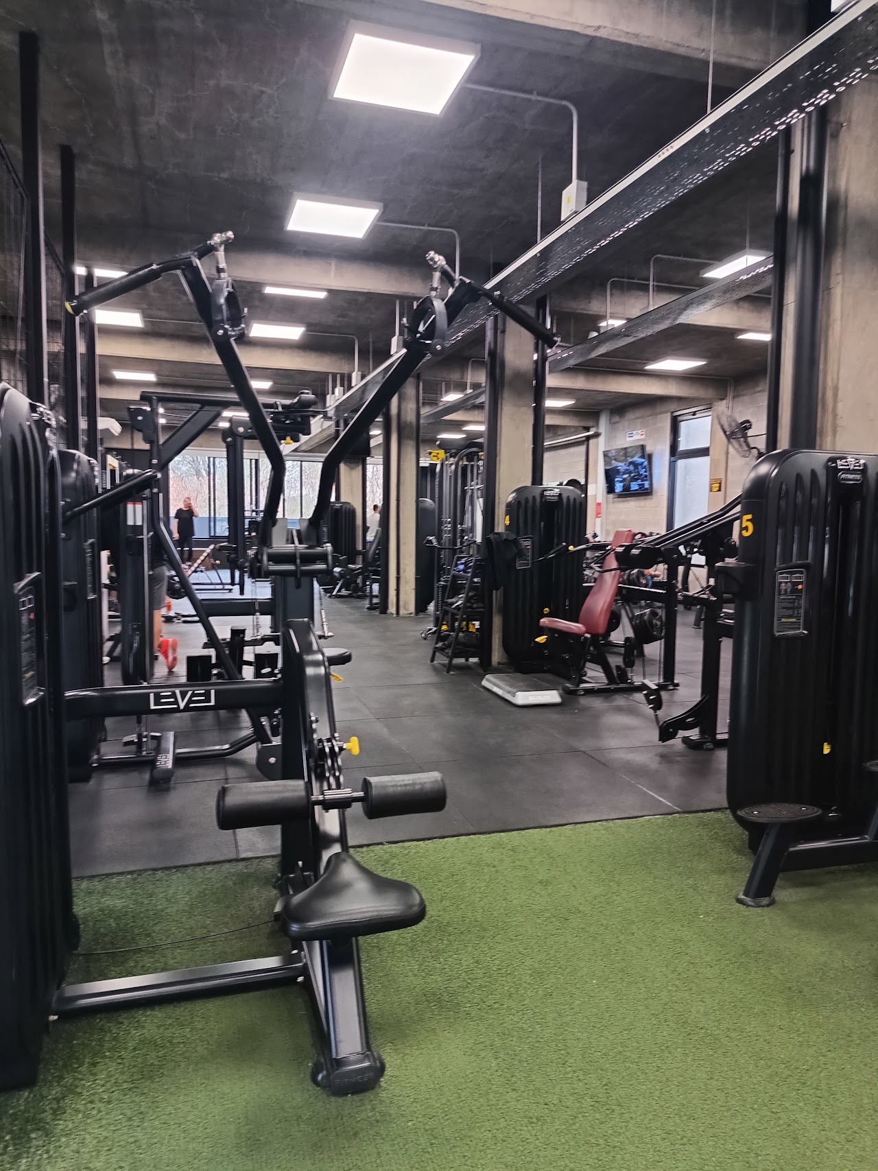 Zona de entrenamiento Gimnasio Pow Conesa